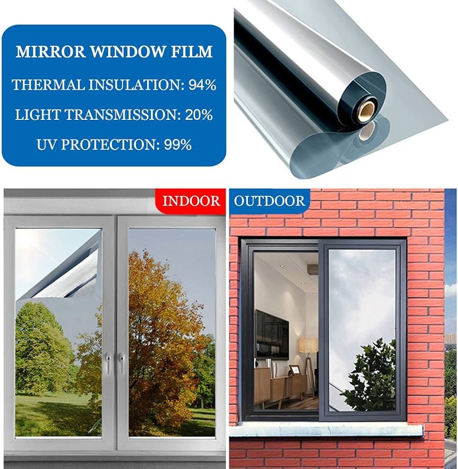 D Vinil Uv Efecto Espejo 60cm X 5 Metros